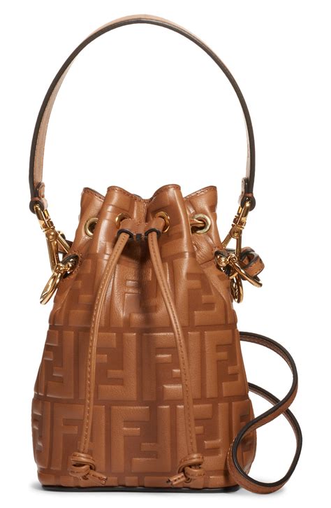 fendi top handle bag with strap|fendi drawstring bag.